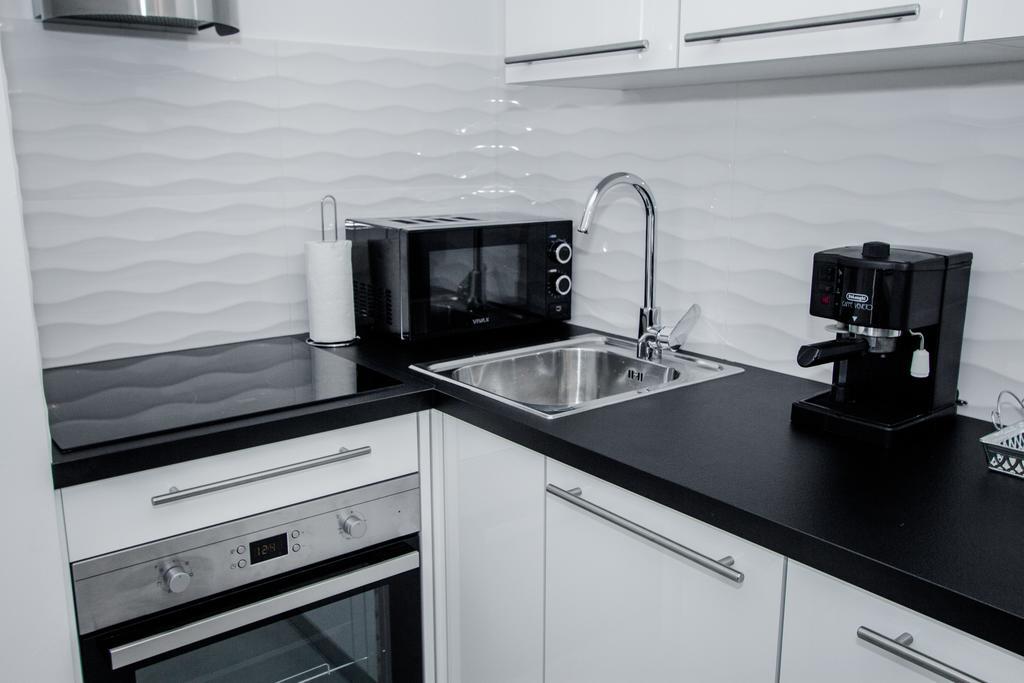 Luxury Studio Apartment White Sensation Vodice Luaran gambar
